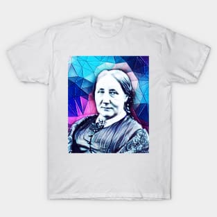 Elizabeth Gaskell Snowy Portrait | Elizabeth Gaskell Artwork 6 T-Shirt